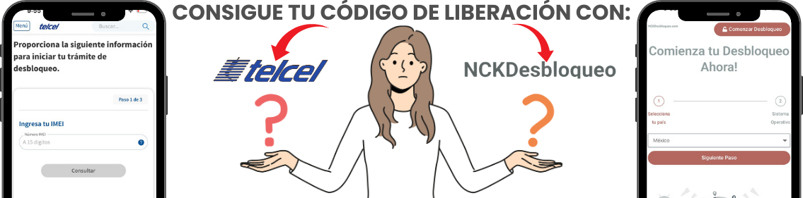 ¿Cómo liberar un celular Telcel con bloqueo de operador?