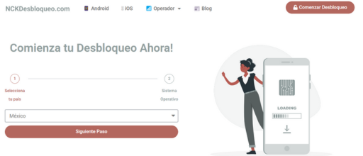 Opción 2: NCKDesbloqueo