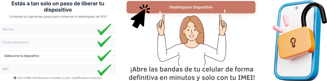 ¡Genera tu código de desbloqueo de red AT&T con NCKDesbloqueo!