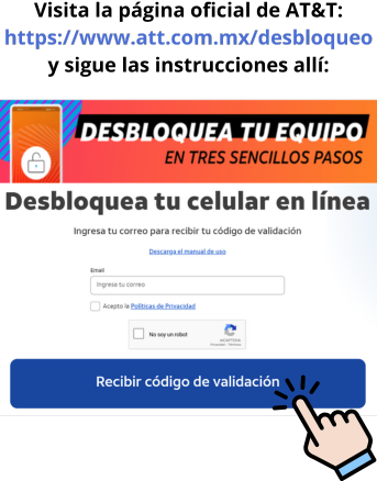 Cómo solicitar el desbloqueo de un celular AT&T