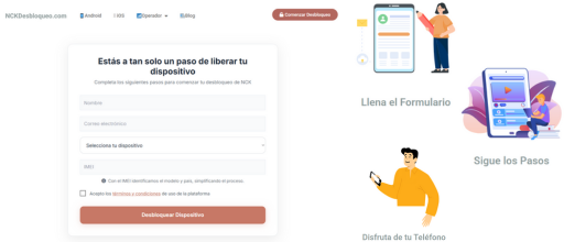 NCKDesbloqueo Proceso